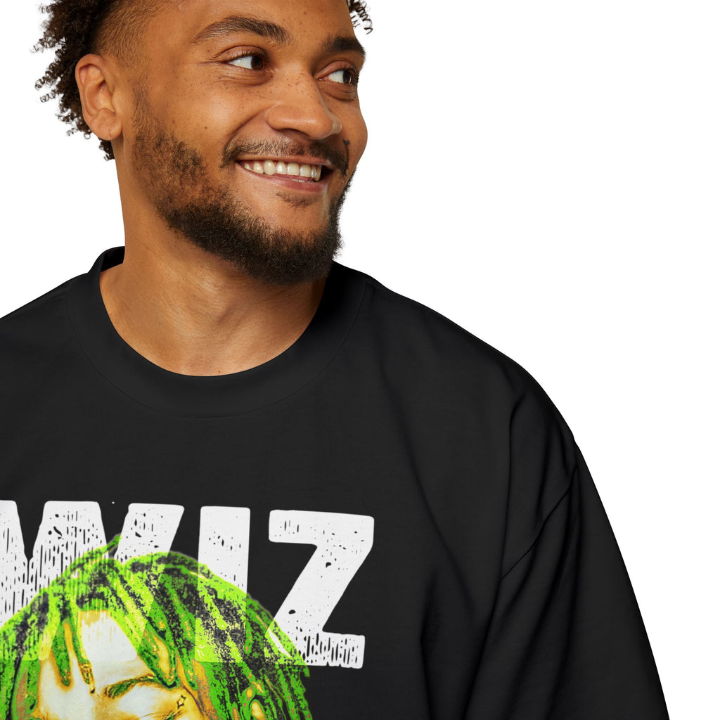 Graphic Tee - Neon Portrait Rapper T-Shirt