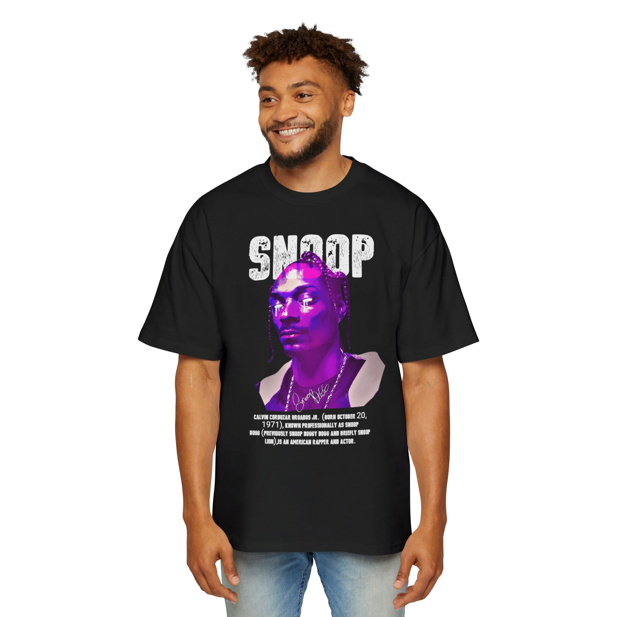 Retro Hip-Hop Portrait Tee — Graphic Men’s Shirt