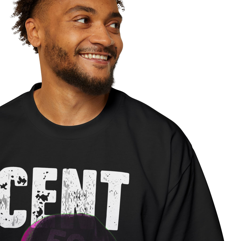 Fifty Cent Tribute Tee — Men's Oversized Streetwear T‑Shirt