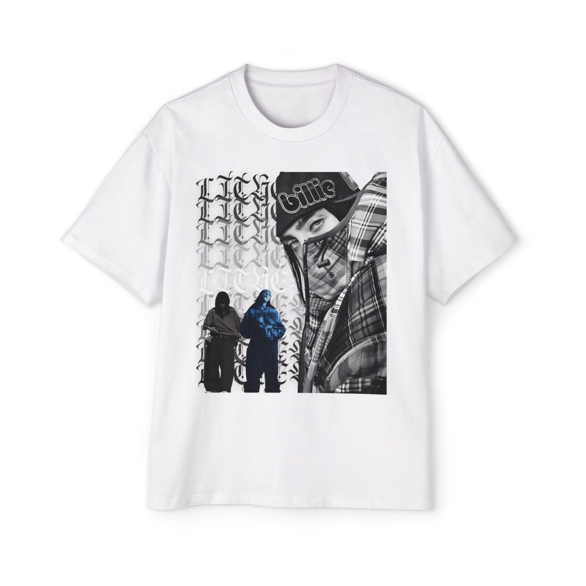 Oversized Graphic Tee — Grunge Streetwear BILLIE