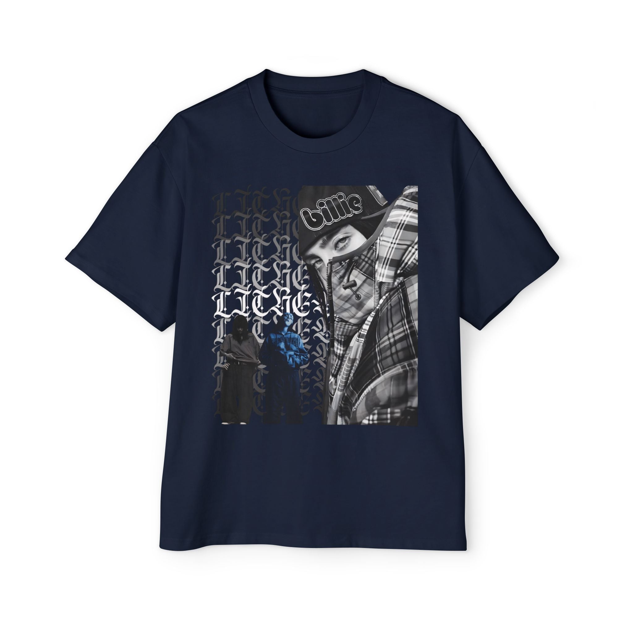 Oversized Graphic Tee — Grunge Streetwear BILLIE