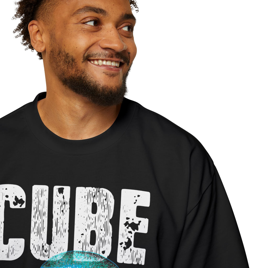 Cube Tribute Tee — Retro Portrait Hip Hop T‑Shirt