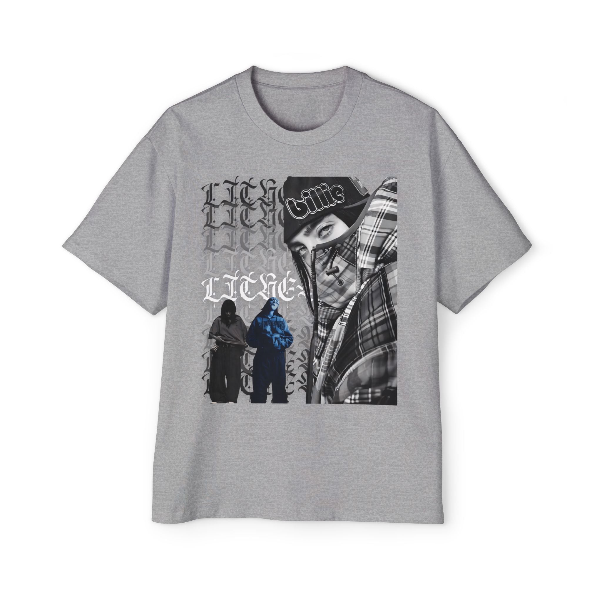 Oversized Graphic Tee — Grunge Streetwear BILLIE